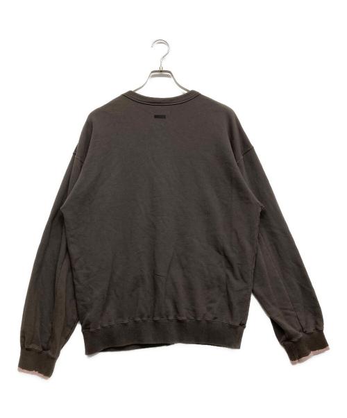 stein（シュタイン）stein (シュタイン) OVERSIZED REBUILD SWEAT CARDIGAN チャコールグレー サイズ:Mの古着・服飾アイテム
