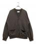 stein（シュタイン）の古着「OVERSIZED REBUILD SWEAT CARDIGAN」｜チャコールグレー
