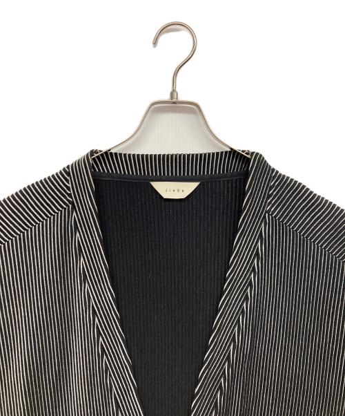 jieda（ジエダ）Jieda (ジエダ) RIPPLE CARDIGAN ブラック サイズ:Mの古着・服飾アイテム