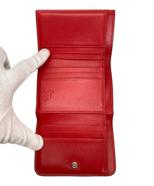 Christian Louboutin（クリスチャン・ルブタン）Christian Louboutin (クリスチャン・ルブタン) 3つ折り財布 ベージュの古着・服飾アイテム