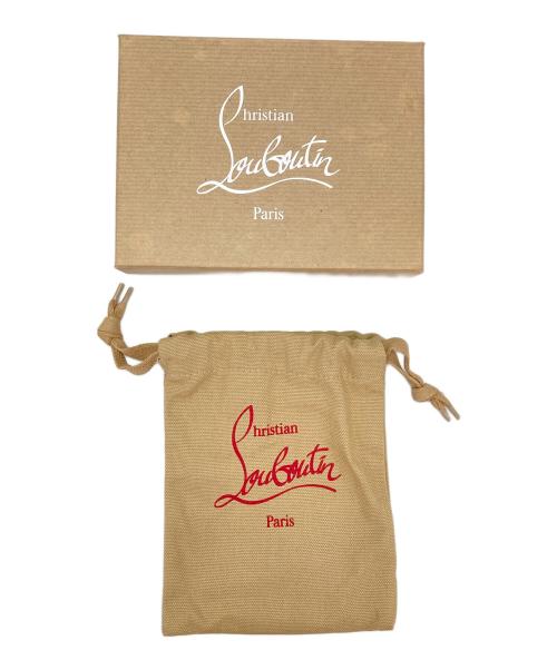 Christian Louboutin（クリスチャン・ルブタン）Christian Louboutin (クリスチャン・ルブタン) 3つ折り財布 ベージュの古着・服飾アイテム
