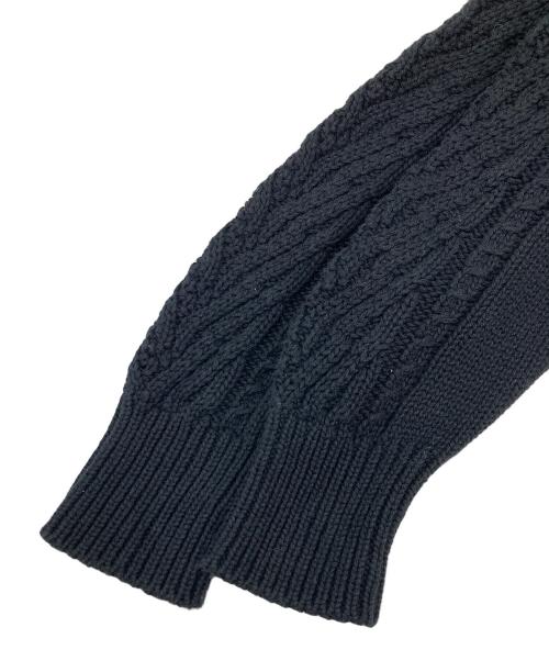 YANTOR（ヤントル）YANTOR (ヤントル) ハイネックニット ブラック サイズ:Fの古着・服飾アイテム