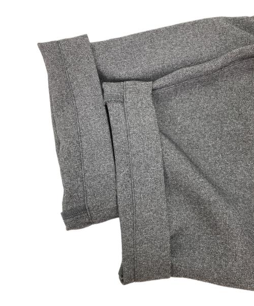 NO CONTROL AIR（ノーコントロールエアー）no control air (ノーコントロールエアー) メランジポリエステルツイル・製品染め サイドフラップポケットパンツ グレー サイズ:Sの古着・服飾アイテム