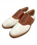 REGALリーガル）の古着「ゴルフシューズ」｜ブラウン×ホワイト