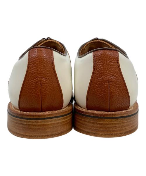 REGAL（リーガル）REGAL (リーガル) ゴルフシューズ ブラウン×ホワイト サイズ:26 1/2の古着・服飾アイテム