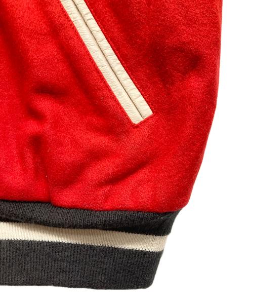 STARTER（スターター）STARTER (スターター) スタジャン レッド サイズ:Lの古着・服飾アイテム