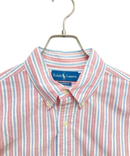 RALPH LAUREN（ラルフローレン）RALPH LAUREN (ラルフローレン) 長袖シャツ レッド サイズ:16　1/2の古着・服飾アイテム