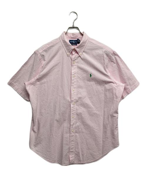 RALPH LAUREN（ラルフローレン）RALPH LAUREN (ラルフローレン) ストライプシャツ ピンク サイズ:XLの古着・服飾アイテム