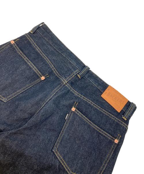 BACKERS（バッカーズ）Backers (バッカーズ) リジットワイドデニムパンツ インディゴ サイズ:W32の古着・服飾アイテム