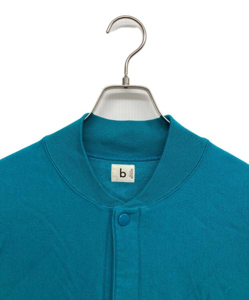 blurhms ROOTSTOCK（ブラームスルーツストック）blurhms ROOTSTOCK (ブラームスルーツストック) Soft&Hard Sweat Snap Cardigan ブルー サイズ:4の古着・服飾アイテム