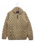 KANATA（カナタ）の古着「カウチンニットカーディガン」｜ベージュ