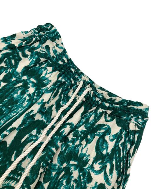 SACRA（サクラ）SACRA (サクラ) BLURRY PAISLEY PANTS 830 グリーン サイズ:36の古着・服飾アイテム