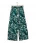 SACRA（サクラ）の古着「BLURRY PAISLEY PANTS 830」｜グリーン