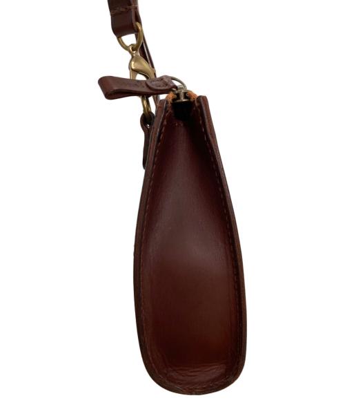 genten（ゲンテン）genten (ゲンテン) マルチカットワークショルダーバッグ ブラウンの古着・服飾アイテム