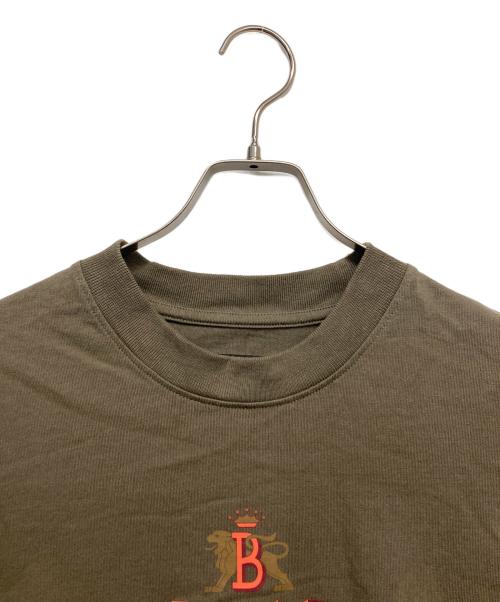 Barbour（バブアー）Barbour (バブアー) BARACUTA (バラクータ) プリントTシャツ カーキ サイズ:Mの古着・服飾アイテム