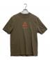 Barbour（バブアー）の古着「プリントTシャツ」｜カーキ