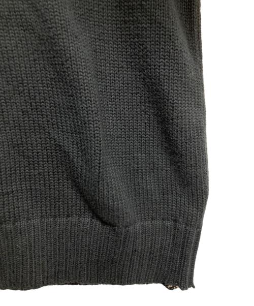 CHAPS（チャップス）CHAPS (チャップス) ハーフジップニット　ニット　 ブラック サイズ:Ｌの古着・服飾アイテム