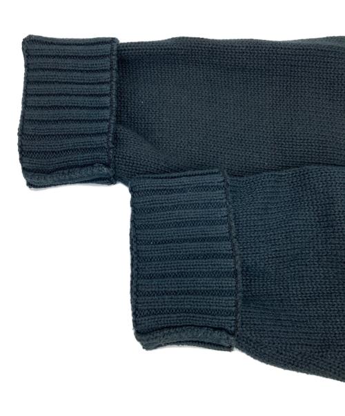 CHAPS（チャップス）CHAPS (チャップス) ハーフジップニット　ニット　 ブラック サイズ:Ｌの古着・服飾アイテム