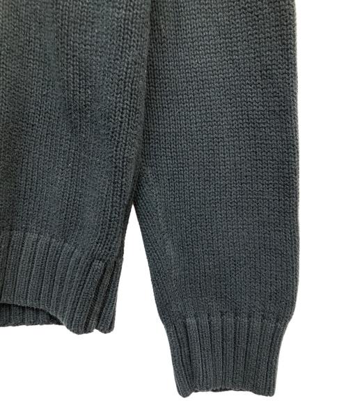 CHAPS（チャップス）CHAPS (チャップス) ハーフジップニット ブラック サイズ:Mの古着・服飾アイテム