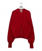 robert bruceロバートブルース）の古着「90’Sアルパカカーディガン」｜レッド