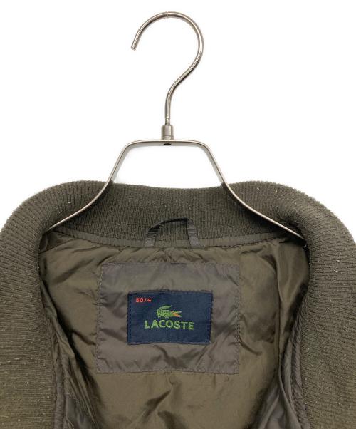 LACOSTE（ラコステ）LACOSTE (ラコステ) ダウンジャケット オリーブ サイズ:50の古着・服飾アイテム