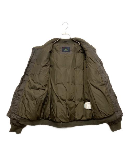 LACOSTE（ラコステ）LACOSTE (ラコステ) ダウンジャケット オリーブ サイズ:50の古着・服飾アイテム