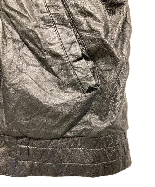 arsco（アースコ）arsco (アースコ) 90’Sレザージャケット ブラック サイズ:Lの古着・服飾アイテム