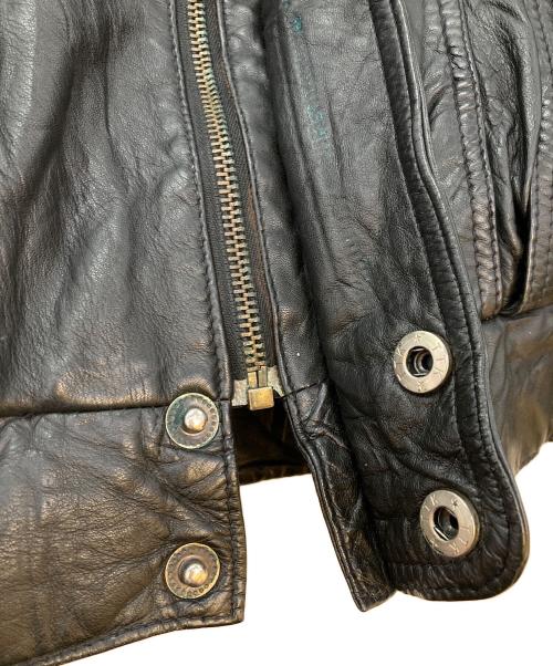 arsco（アースコ）arsco (アースコ) 90’Sレザージャケット ブラック サイズ:Lの古着・服飾アイテム