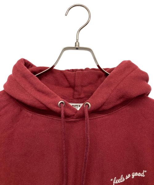 BOYS OF SUMMER（ボーイズオブサマー）boys of summer (ボーイズオブサマー) プルオーバーパーカー ボルドー サイズ:Lの古着・服飾アイテム