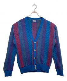 PENDLETON（ペンドルトン）の古着「70s ウールカーディガン」｜ブルー