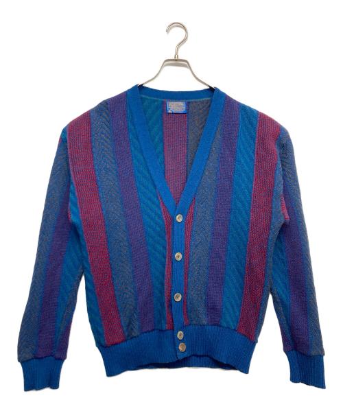 PENDLETON（ペンドルトン）PENDLETON (ペンドルトン) 70s ウールカーディガン ブルー サイズ:Lの古着・服飾アイテム