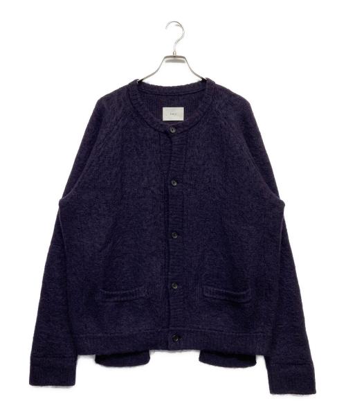 stein（シュタイン）stein (シュタイン) Kid Mohair Cardigan パープル サイズ:Mの古着・服飾アイテム