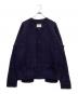 stein（シュタイン）の古着「Kid Mohair Cardigan」｜パープル