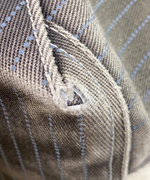 RRL（ダブルアールエル）RRL (ダブルアールエル) ウォバッシュストライプトートバッグ ブラウンの古着・服飾アイテム