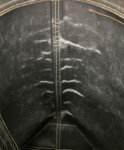 RRL（ダブルアールエル）RRL (ダブルアールエル) ウォバッシュストライプトートバッグ ブラウンの古着・服飾アイテム