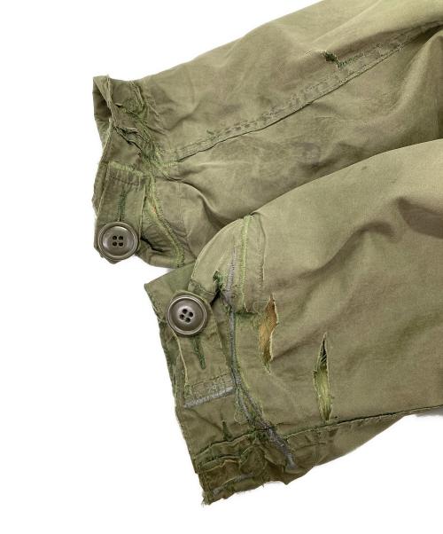 US ARMY（ユーエスアーミー）US ARMY (ユーエスアーミー) M65フィッシュテールパーカー オリーブ サイズ:SMALLの古着・服飾アイテム