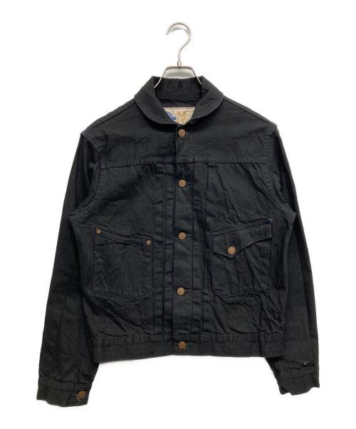 SUGAR CANE（シュガーケーン）SUGAR CANE (シュガーケーン) MISTER FREEDOM (ミスターフリーダム) 13oz.BLACK DENIM RANCH BLOUSE ブラック サイズ:38の古着・服飾アイテム
