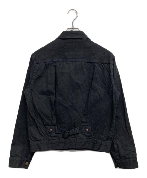 SUGAR CANE（シュガーケーン）SUGAR CANE (シュガーケーン) MISTER FREEDOM (ミスターフリーダム) 13oz.BLACK DENIM RANCH BLOUSE ブラック サイズ:38の古着・服飾アイテム