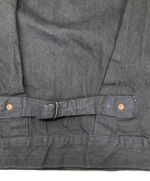 SUGAR CANE（シュガーケーン）SUGAR CANE (シュガーケーン) MISTER FREEDOM (ミスターフリーダム) 13oz.BLACK DENIM RANCH BLOUSE ブラック サイズ:38の古着・服飾アイテム