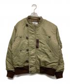 waiperワイパー）の古着「N-2 フライトジャケット」｜カーキ