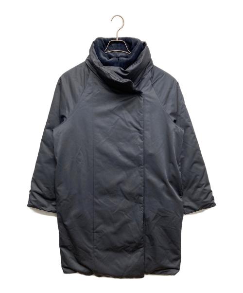 BASILE 28（バジーレ28）BASILE 28 (バジーレ28) CUBE TEX+ ダウンコート ネイビー サイズ:9の古着・服飾アイテム