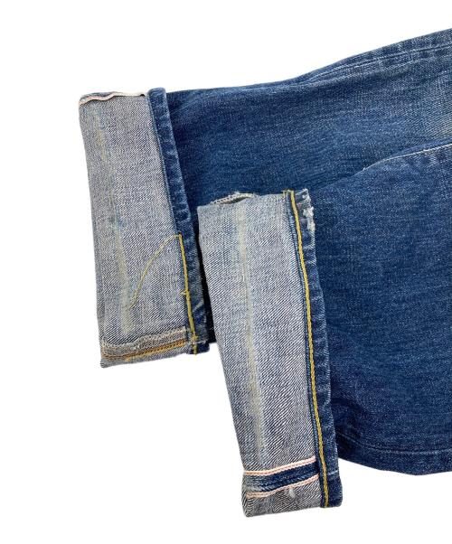 RRL（ダブルアールエル）RRL (ダブルアールエル) バックルバックデニムパンツ インディゴ サイズ:W32の古着・服飾アイテム