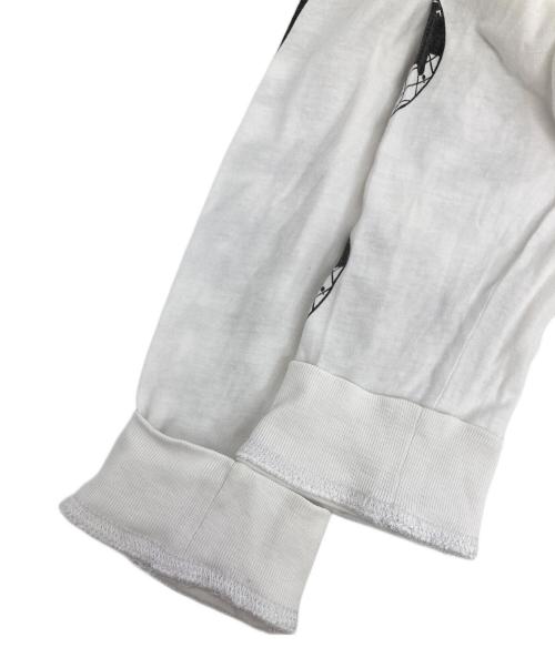 DIESEL（ディーゼル）DIESEL (ディーゼル) プリントカットソー ホワイト サイズ:Sの古着・服飾アイテム