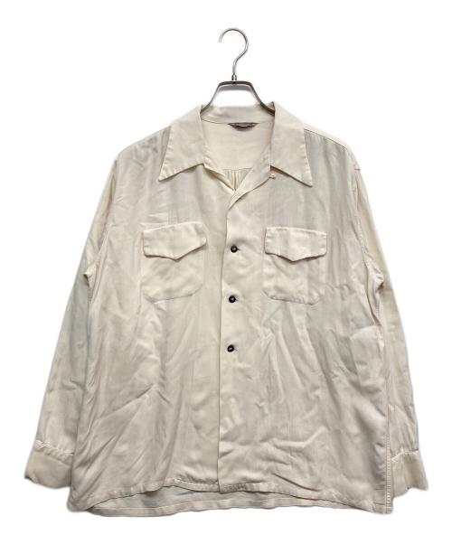 pennleigh（ペンリー）pennleigh (ペンリー) ヴィンテージシャツ アイボリー サイズ:Lの古着・服飾アイテム
