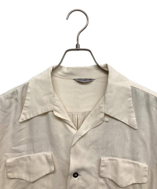pennleigh（ペンリー）pennleigh (ペンリー) ヴィンテージシャツ アイボリー サイズ:Lの古着・服飾アイテム