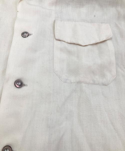 pennleigh（ペンリー）pennleigh (ペンリー) ヴィンテージシャツ アイボリー サイズ:Lの古着・服飾アイテム