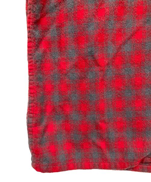 CHIPPEWA（チペワ）CHIPPEWA (チペワ) ウールシャツ レッド サイズ:Mの古着・服飾アイテム