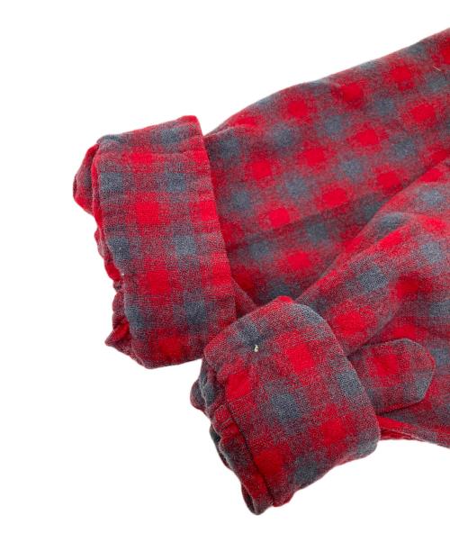 CHIPPEWA（チペワ）CHIPPEWA (チペワ) ウールシャツ レッド サイズ:Mの古着・服飾アイテム