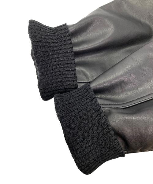 AVIREX（アヴィレックス）AVIREX (アヴィレックス) カウハイドレザージャケット ブラック サイズ:Sの古着・服飾アイテム