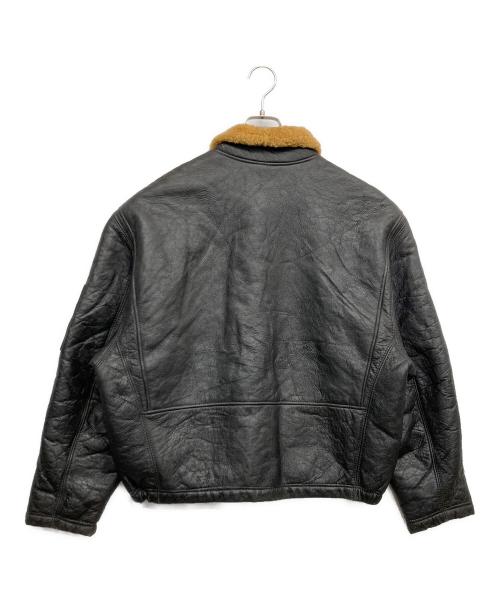 J.COLEMAN（ジェイコールマン）J.COLEMAN (ジェイコールマン) レザージャケット ブラック サイズ:50の古着・服飾アイテム